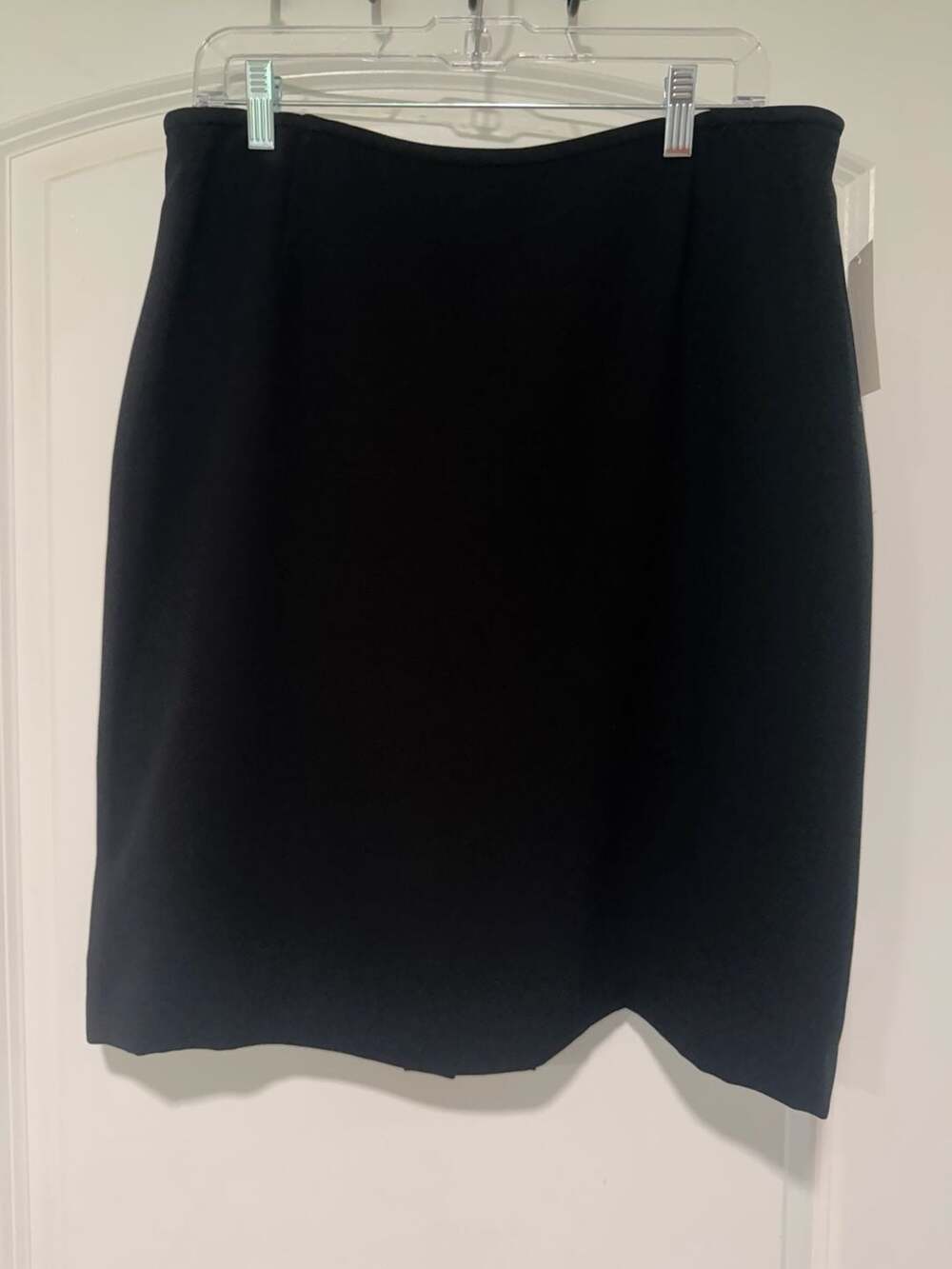 Quiet Luxury Black Pencil Skirt Office Core Minimalist Old Money Women’s 14